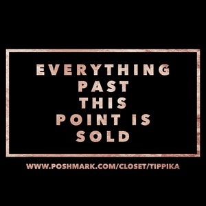 Everything past this point is sold!